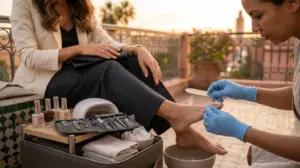 Soin Pédicure Spa à Domicile Marrakech