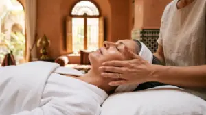 Soin Visage Anti-Âge à Domicile Marrakech