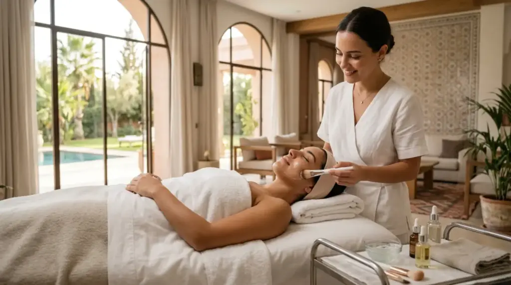 Soin Visage Détox à Domicile Marrakech