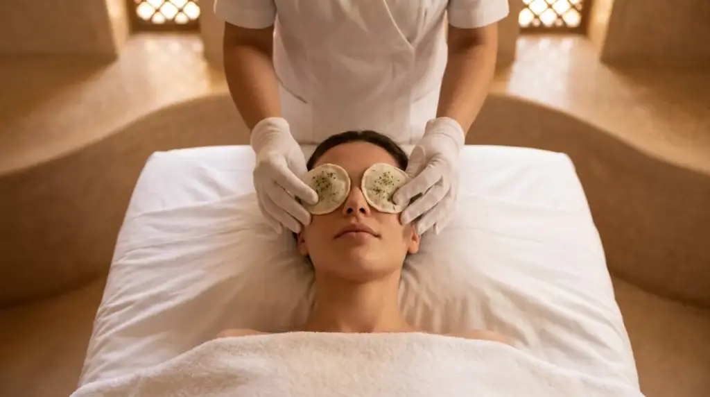 Soin Visage Éclat Instantané à Domicile Marrakech